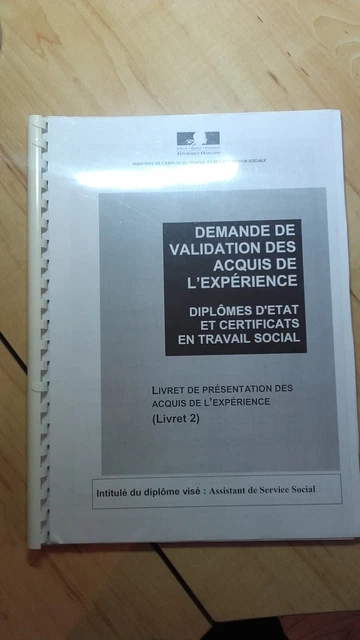 Exemple Module 11 Exemples De Livret VAE Aide-Soignante U00e0