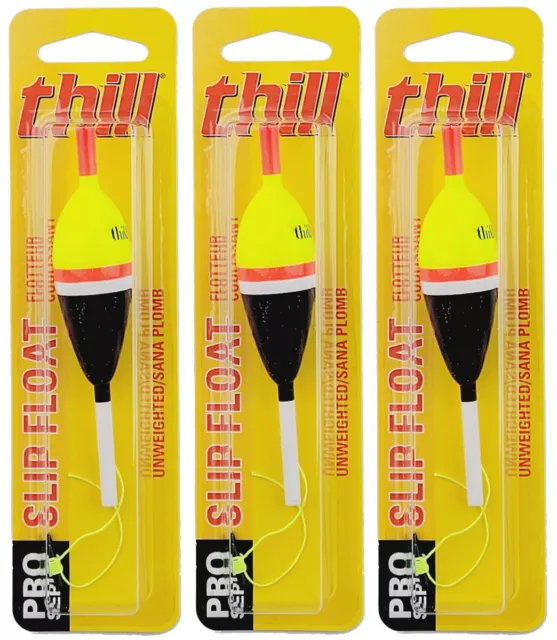 3 THILL PRO Series Slip Float Unweighted PS120 XL Painted Balsa Fishing  Bobber $5.99 - PicClick