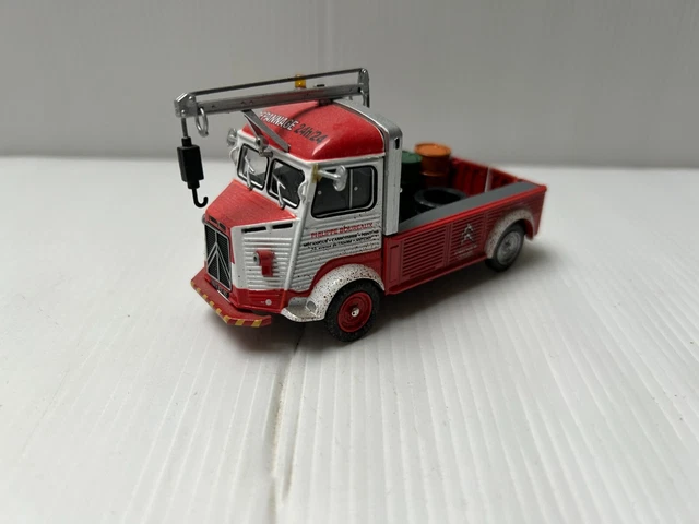 Eligor 1/43 – Citroën HY Fourgon Plateau 1966 – Hachette AX512 – Modèle De Collection