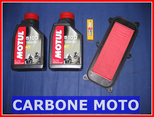 Kit Tagliando Kymco Xciting 500 - Candele NGK, Filtri HIFLO, Olio Motore MOTUL - Foto 4