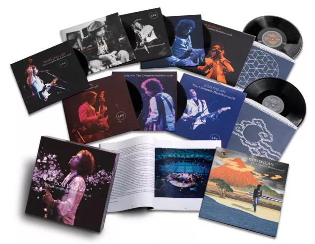 Bob Dylan The Complete Budokan 1978 8LP analog record Box Set With Photo Book