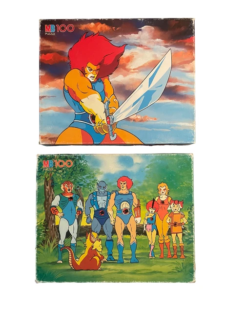 Lot De 6 Puzzles Vintage MB – Falcon, Ulysse 31, Pac-Man – Jeux Rétro
