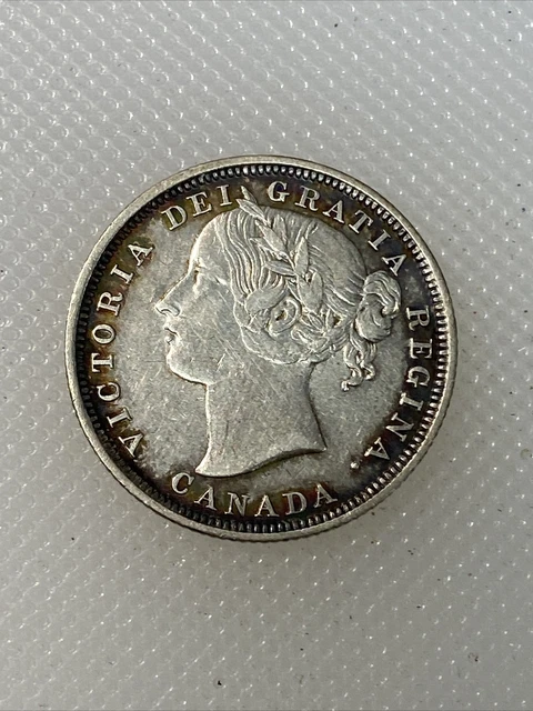 1858 canada 20 cent J2