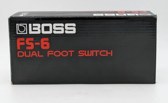 Boss FS-6 Dual Foot Switch Dual Footswitch