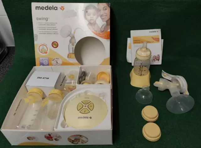 Medela Swing Electric 2 Phase Breast Pump + Harmony Single Manual Hand Pump