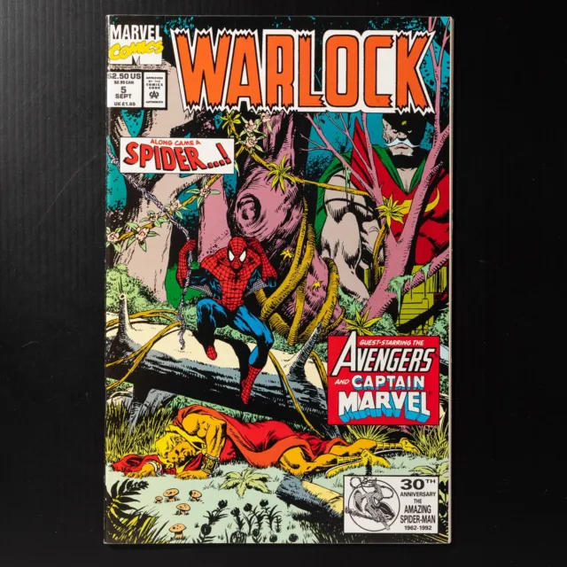 Warlock #5 (1992), Marvel Comics Limited Series, NM/NM-