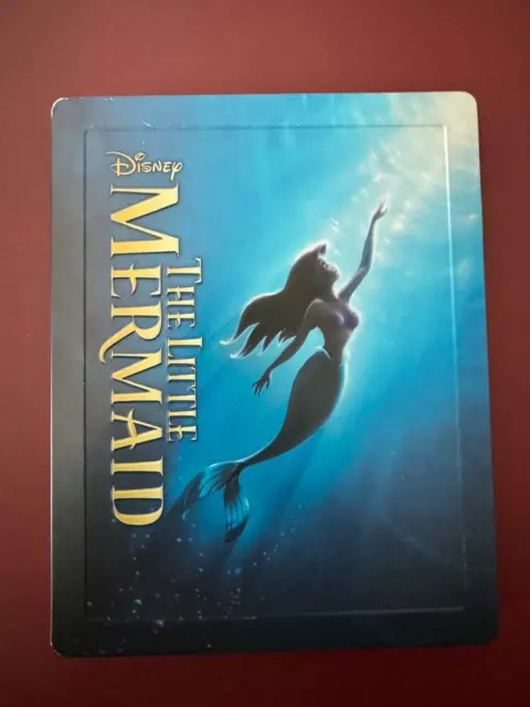 blu-ray The Little Mermaid SteelBook UK Zavvi Exclusive Region Free Disney