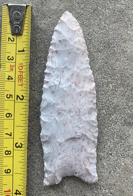 Burlington Chert  Fluted Dalton Spearhead  Flint Knapping