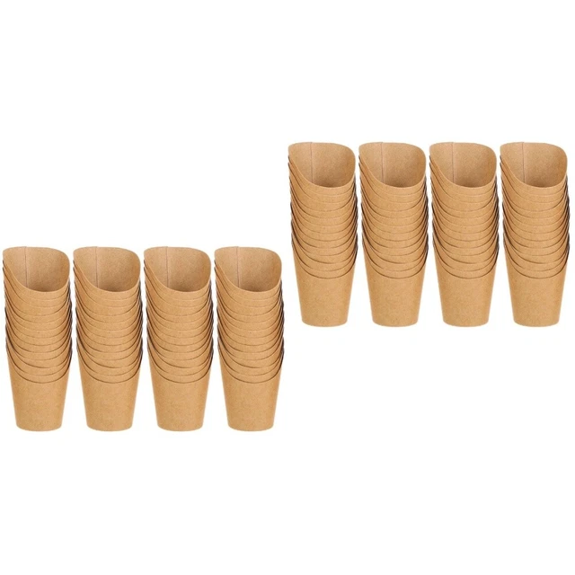 100 pz contenitore per alimenti salumi supporto patatine fritte professionale snack outdoor