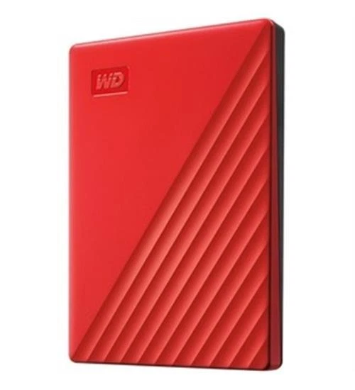 NEW WD WDBYVG0020BRD-WESN My Passport 2 TB Portable Hard Drive - External Red