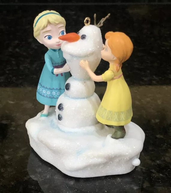 2016 Hallmark Do You Want To Build A Snowman? Disney Frozen Ornament Sound 3