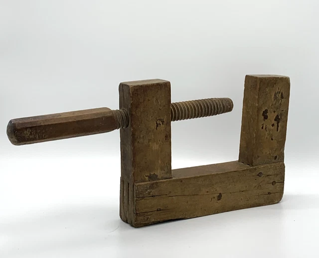 ancien-outil-de-menuisier-serre-joint-bois-eur-20-00-picclick-fr