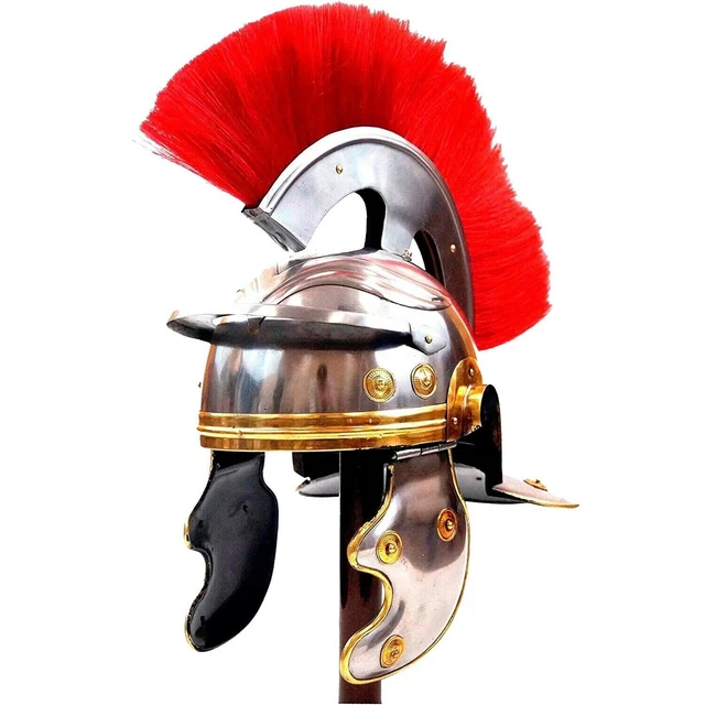 MEDIEVAL ROMAN CENTURION Armor Helmet Legionnaire Greek Knight Costume