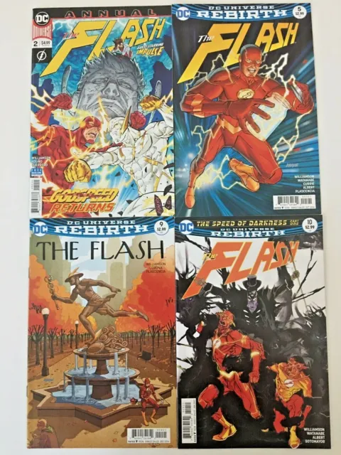 Flash Vol 5 lot of 4 books #Annual 2, 5, 9, 10