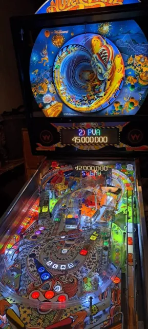 flipper hurricane pinball machine