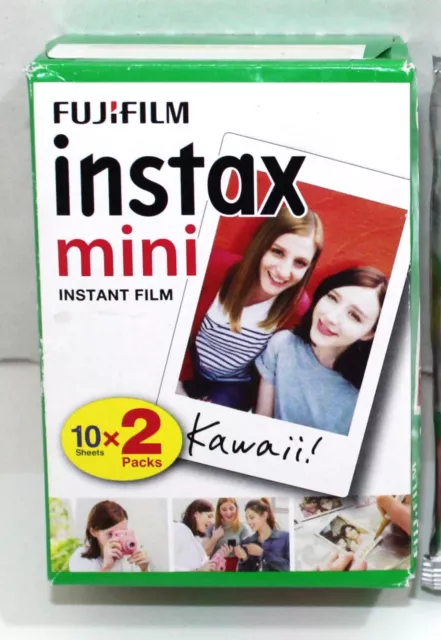 20 Prints Fujifilm Instax Mini Instant Film for Fuji 12 11 9 8 SP-1 & Pol 300