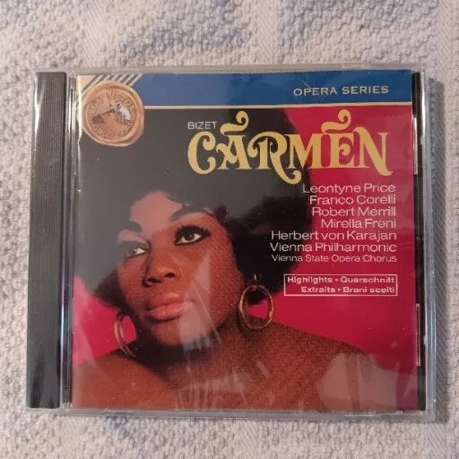 Bizet: Carmen [Highlights] (CD, Jun-1990, RCA) Brand New Sealed Music