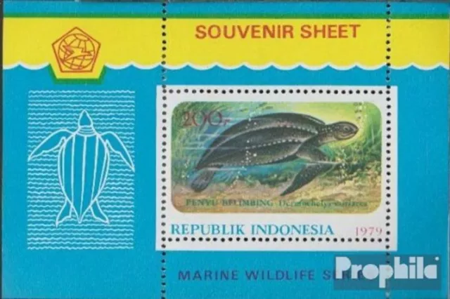 Indonesia Bloque 31 (completa edición) nuevo con goma original 1979 conservación