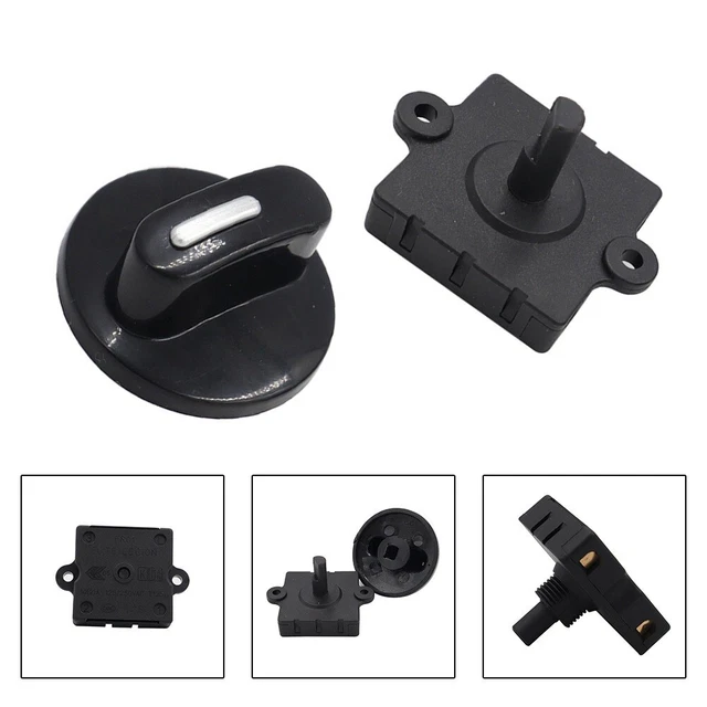 Interrupteur Rotatif 4P8T 4 Pôles 8 Positions - 4 Niveaux, 42 Mm - Pour TV, Radio, Machines - Lot De 3