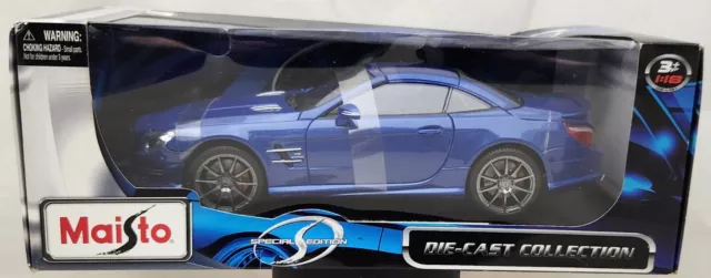 Mercedes-Benz SL63 AMG Hard Top 1/18 Special Edition Maisto Free Shipping!