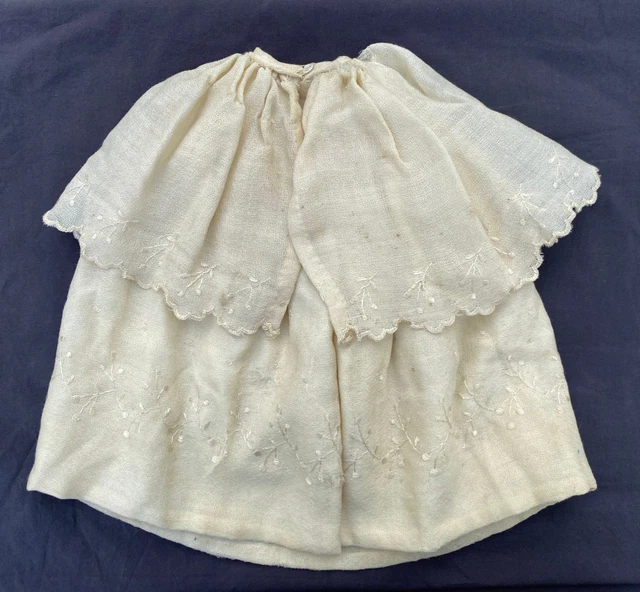 Tablier Poupée Bleuette Gautier Languereau - Années 1941/42 - Tissu D'Époque