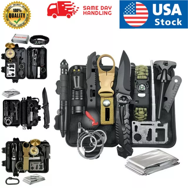 Bug Out Bag Survival Kit Emergency Tactical Backpack Prepper First Aid Outdoor