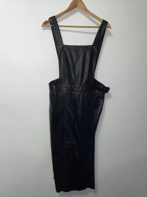Topshop black best sale pinafore