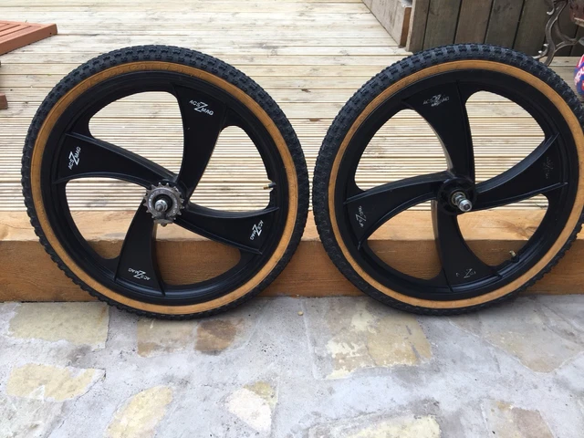 OLD SCHOOL BMX Wheels Acs Z Mags £42.00 - PicClick UK