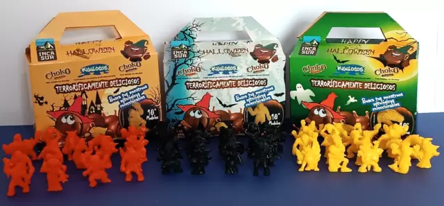 MONSTER IN MY POCKET PERU Full Set 54/54 HAPPY HALLOWEEN 2017 Original Box RARE
