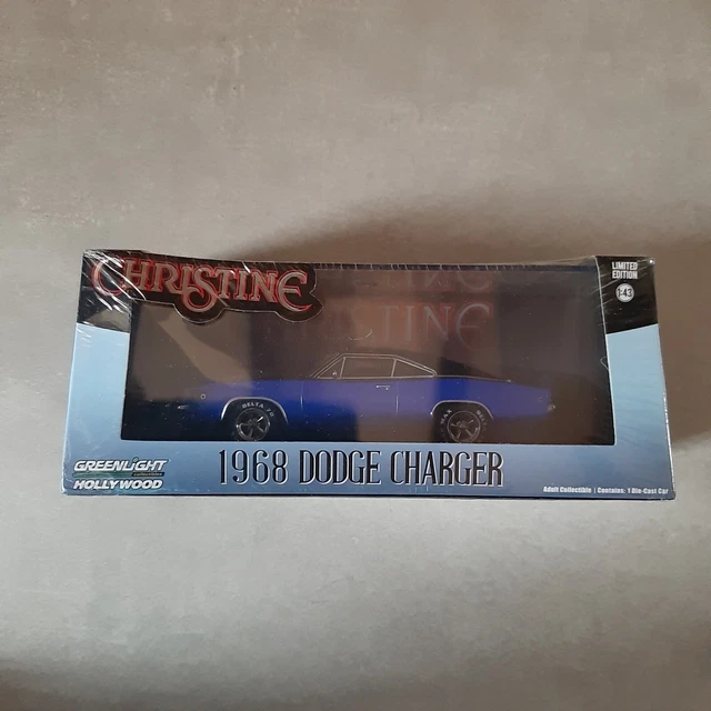 GREENLIGHT 86531 Scale 1/43 | DODGE CHARGER DENNIS GUILDER'S CAR 1968 - CHRISTINE LA MACCHINA