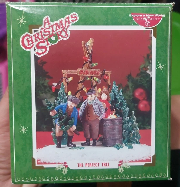 DEPT 56 A Christmas Story Village The Perfect Tree 2008 Rare! 202.50