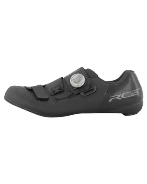 (TG. 38 EU) Shimano Zapatillas SH-RC502, Scarpe da Ciclista Unisex-Adulto, Nero,