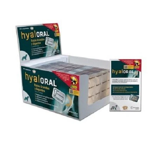Hyaloral Razas Grandes y Gigantes Salud Articular en Perros - 360 comprimidos