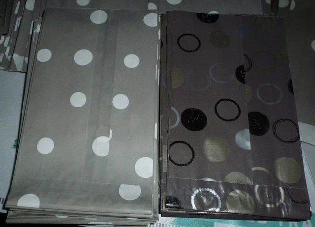 20 Pochettes Cadeau Kraft 18x13 Cm + étiquettes - Multicolores, Thème Noël, Neuves