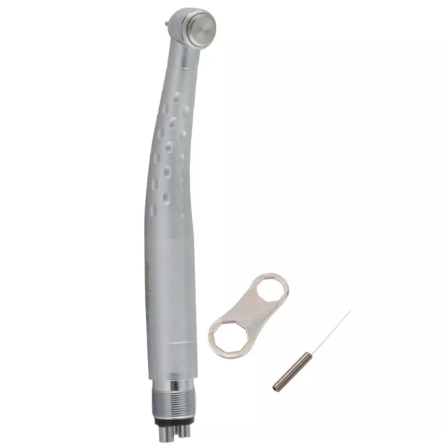 Denshine fast High Speed LED light dental Handpiece Large Head Push 4 Hole CE