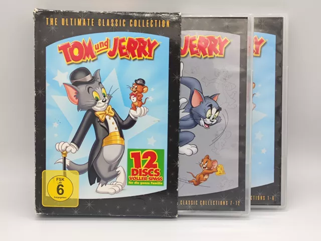 Tom und Jerry - The Ultimate Classic Collection [12 DVDs] | DVD | Zustand gut