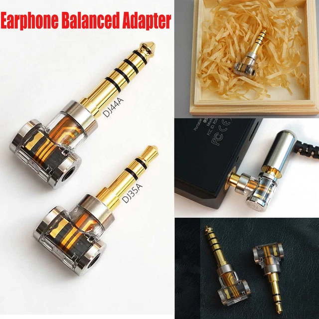 Câble Adaptateur GEEKRIA Apollo 4N OCC - 4,4 Mm Mâle To 3,5 Mm Femelle - Pour Casques Audio