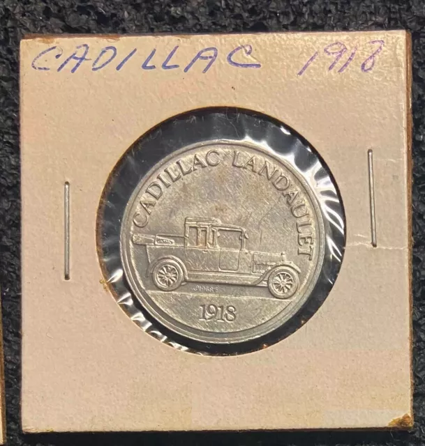 1918 Cadillac Sunoco Antique Car Token * Coin Series 1 *