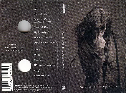 Patti Smith - Gone Again (Cass, Album)- 1294509072