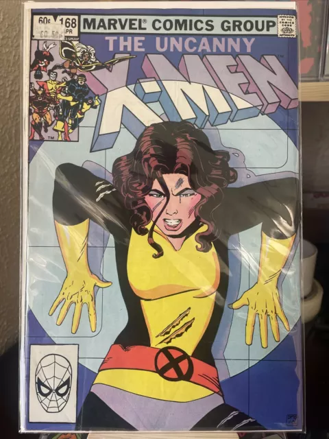 The Uncanny X-Men #168-1983#VG 1st Appearance Of Madelyne Pryor Hot Key 🔑