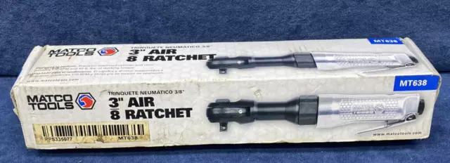 NEW Matco MT638, 3/8" Drive Pneumatic Ratchet Low use VERY NICE!