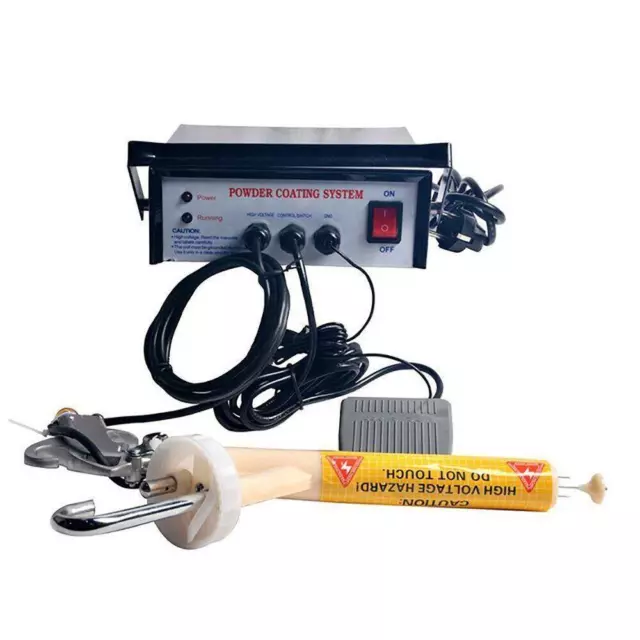 5level Electrostatic Plastic Powder Coating System Metal Workpiece Spray Machine