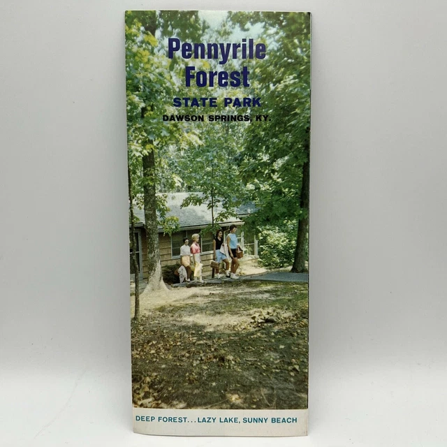 1975 PENNYRILE FOREST STATE PARK Dawson Springs Kentucky Travel
