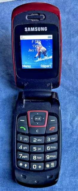 Téléphone Mobile Samsung  C260 Portable Débloqué tout opérateurs * A Clapet