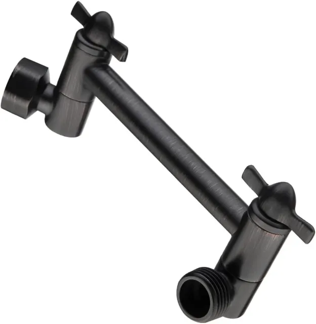 Brazo de extensión de ducha ajustable de latón sólido de 5" para cabezal de ducha, BAR0501-06