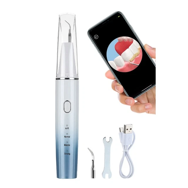 Pulitore denti ad ultrasuoni scaler dentale orale calcolo tartaro rimozione placca T6H3