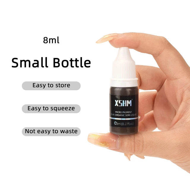 Pigmentos de maquillaje suministro líquido para tatuajes café café nuevo seguro 8 ml tintas para tatuajes