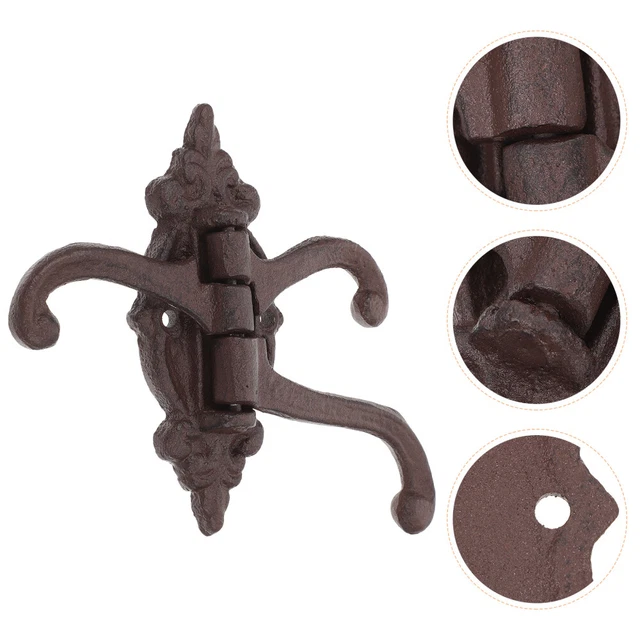 Wall Coat Hooks Rustic Cast Hooks Movable Wall Hook Ornament Hooks Personality
