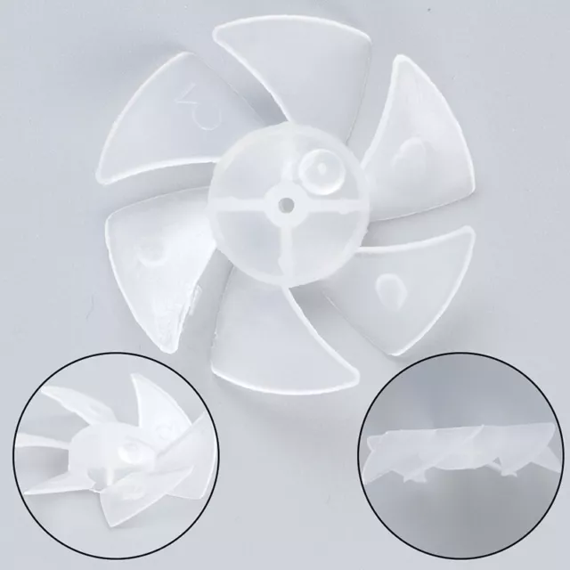 1 Pezzo Ala Ventola Small Power Mini Plastica 6 Fogli per Asciugacapelli Moto WGSP$v