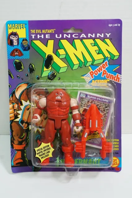 (S) 1991 Toy Biz Marvel X-Men Juggernaut Figure Carded